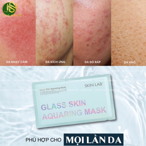 Mặt nạ SKIN LAB Glass Skin Aquaring Mask 30g 