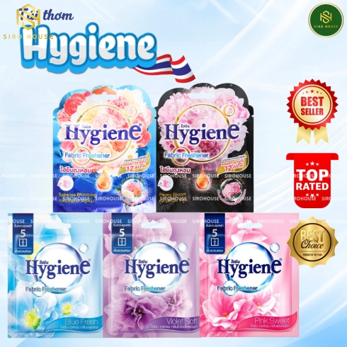 Túi thơm hương hoa đậm đặc HYGIENE Fabric Freshener 8g