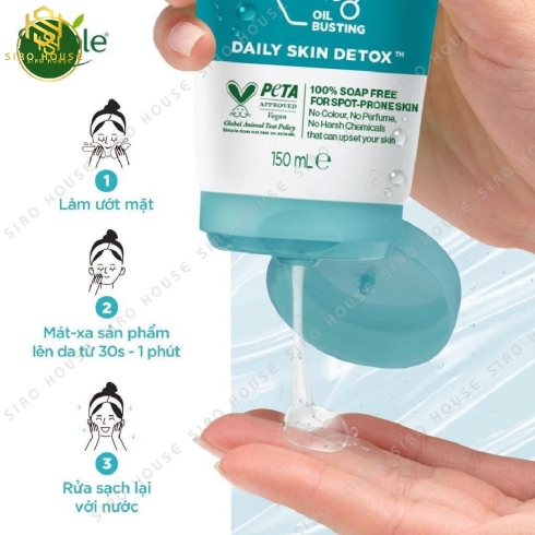  Sữa rửa mặt kiềm dầu, ngừa mụn SIMPLE  Purifying Gel Wash 150mL 