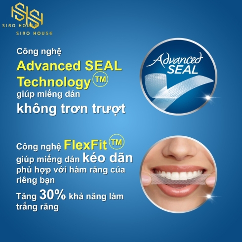     Miếng Dán Trắng Răng CREST 3D Whitestrips Professional Effect Level 18 Whiter