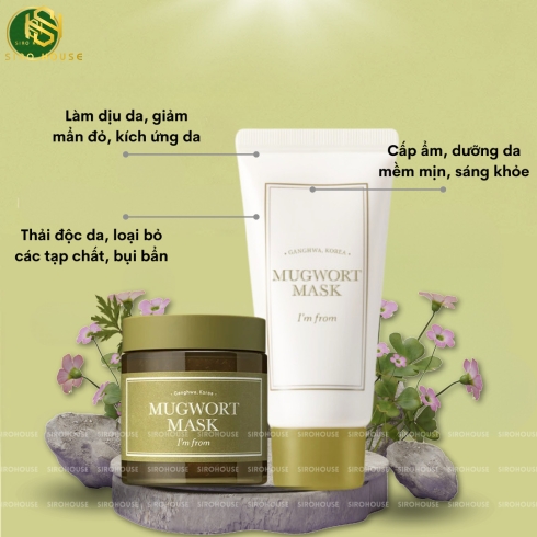 Mặt nạ ngải cứu hỗ trợ cải thiện mụn I