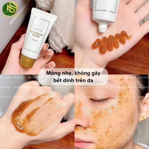 Mặt nạ ngải cứu hỗ trợ cải thiện mụn I