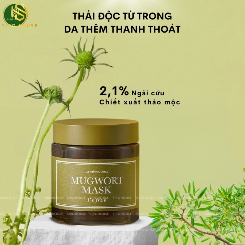 Mặt nạ ngải cứu hỗ trợ cải thiện mụn I
