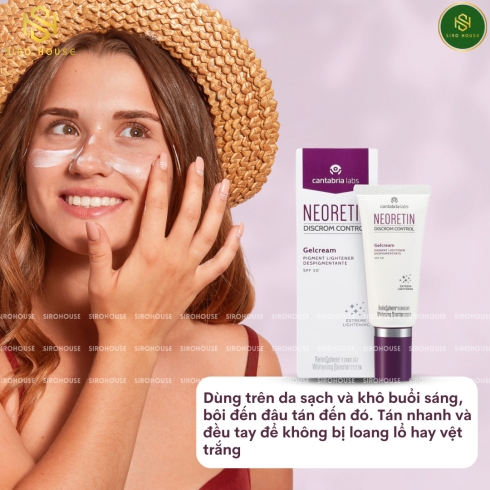 Kem Chống Nắng NEORETIN Discrom Control SPF50 40ml 