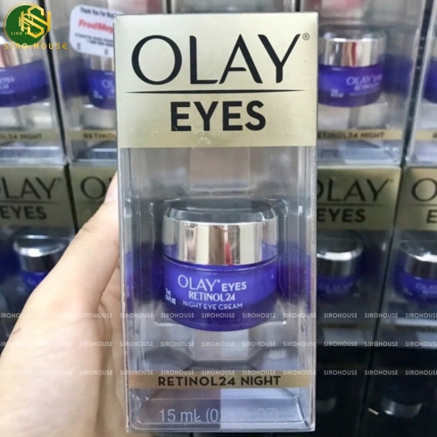 Kem dưỡng mắt ban đêm OLAY Eyes Retinol 24 Night Eye Cream 15mL