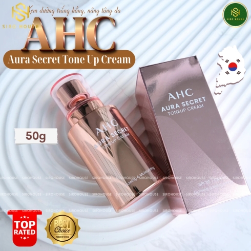 Kem dưỡng trắng, nâng tone AHC Aura Secret Toneup Cream 50g