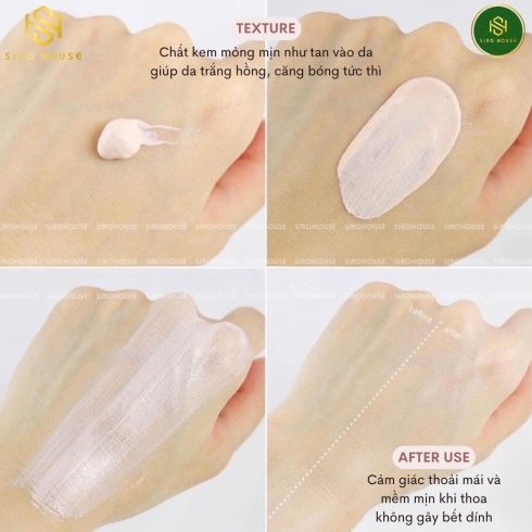 Kem dưỡng trắng, nâng tone AHC Aura Secret Toneup Cream 50g