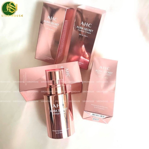 Kem dưỡng trắng, nâng tone AHC Aura Secret Toneup Cream 50g
