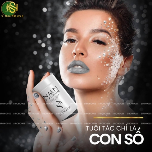 Viên uống trẻ hóa da, chống lão hóa CODEAGE Liposomal NMN 90 viên