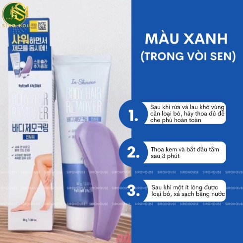 Kem tẩy lông FREEMO FACTORY Body Hair Remover 80g