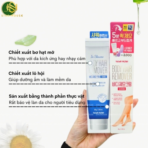 Kem tẩy lông FREEMO FACTORY Body Hair Remover 80g