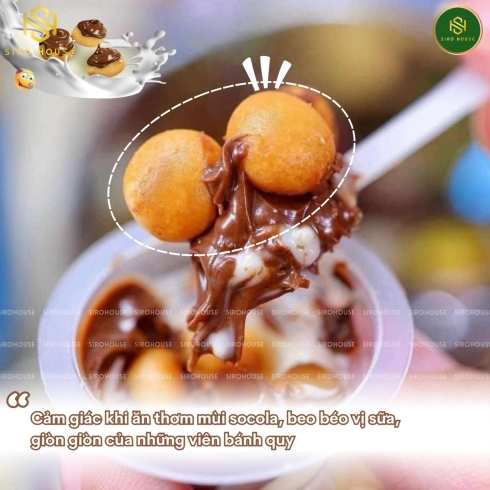 Bánh quy Chocolate + Biscuits MAOJI Star Cup 600g 
