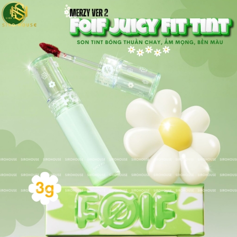 Son tint bóng MERZY Foif Juicy Fit Tint 3g 