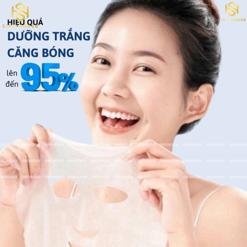 Mặt nạ cấp ẩm, dưỡng trắng, phục hồi da Sena Demar Sodium DNA B5 mask