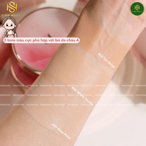 Phấn nước APERIRE Day Dream Cover Cushion Soonsoo Edition 13g