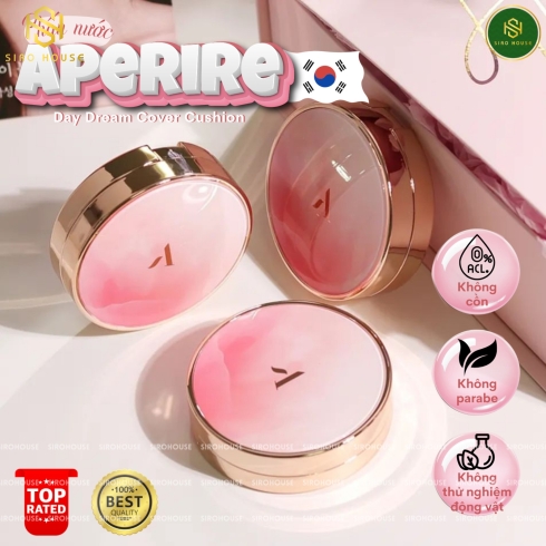 Phấn nước APERIRE Day Dream Cover Cushion Soonsoo Edition 13g