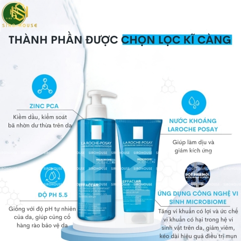 Gel Rửa Mặt La Roche-Posay 400ml