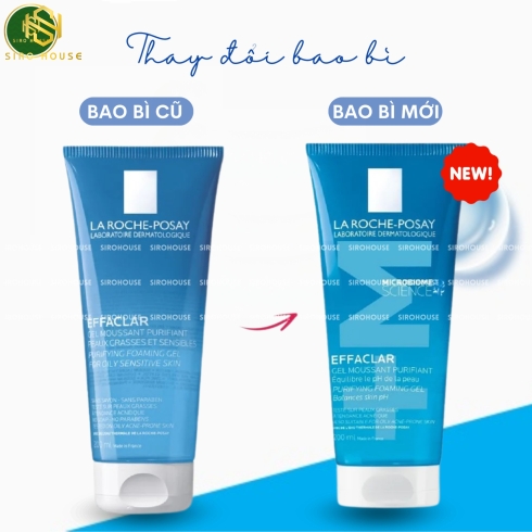 Gel rửa mặt LA ROCHE POSAY Effaclar 200mL
