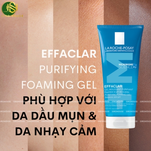 Gel rửa mặt LA ROCHE POSAY Effaclar 200mL