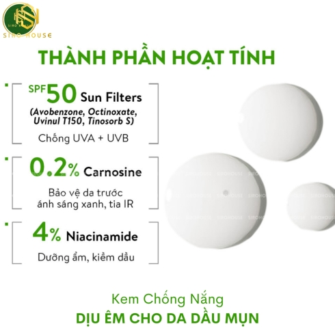 Kem chống nắng BABE Super Fluid Matifiant Sunscreen SPF50 50mL