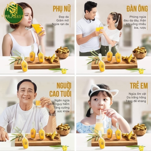 Tinh chất nghệ nano HAMIN BIO Daily Turmeric Curcumin Premium 365 (32 tép x 3g) 