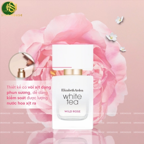Nước hoa ELIZABETH ARDEN White Tea Wild Rose EDT 30mL