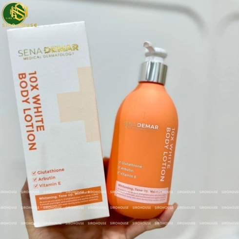 Dưỡng thể SENA DEMAR 10x White Body Lotion 300mL 