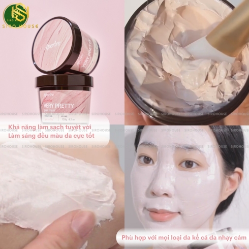 Mặt nạ đất sét APERIRE Spa Relief Be Frozen 120g 