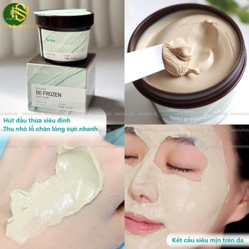 Mặt nạ đất sét APERIRE Spa Relief Be Frozen 120g 
