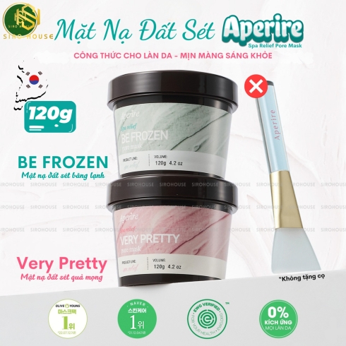 Mặt nạ đất sét APERIRE Spa Relief Be Frozen 120g 