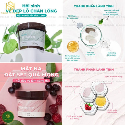 Mặt nạ đất sét APERIRE Spa Relief Be Frozen 120g 