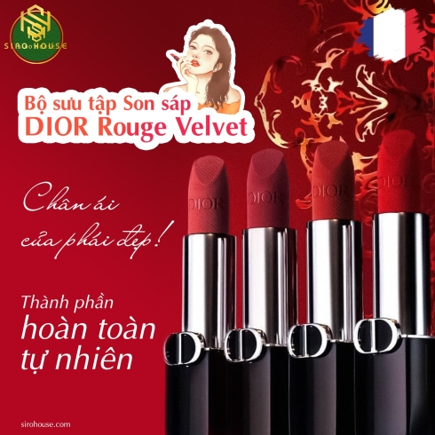Son sáp DIOR Rouge Velvet 3.5g