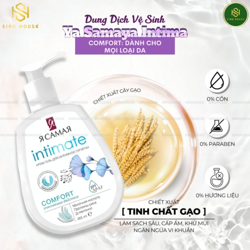 Dung dịch vệ sinh YA SAMAYA Intimate 265mL