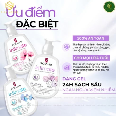 Dung dịch vệ sinh YA SAMAYA Intimate 265mL