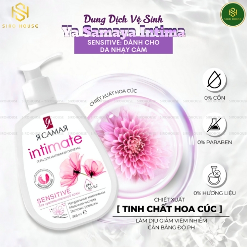 Dung dịch vệ sinh YA SAMAYA Intimate 265mL