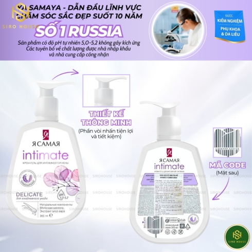 Dung dịch vệ sinh YA SAMAYA Intimate 265mL