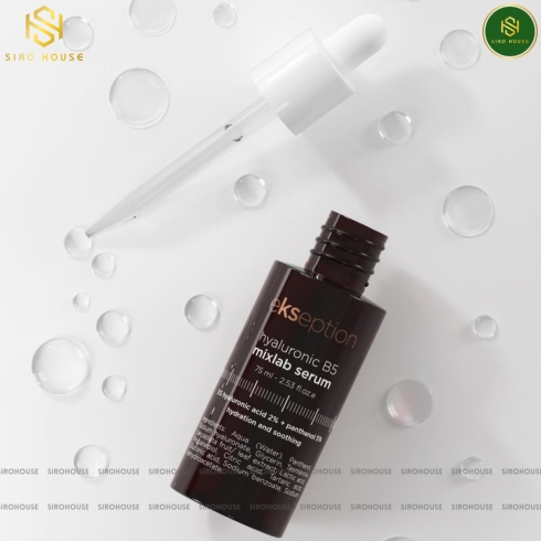 Tinh chất phục hồi và làm dịu da EKSEPTION Hyaluronic B5 Mixlab Serum 75mL