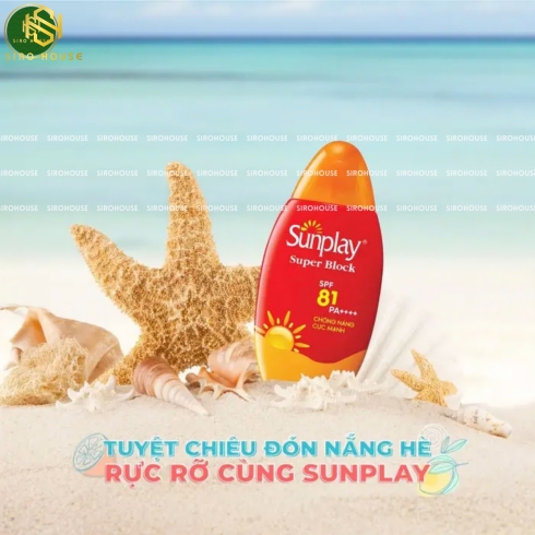 Kem chống nắng SUNPLAY Super Block SPF 81 PA+++ 30g 