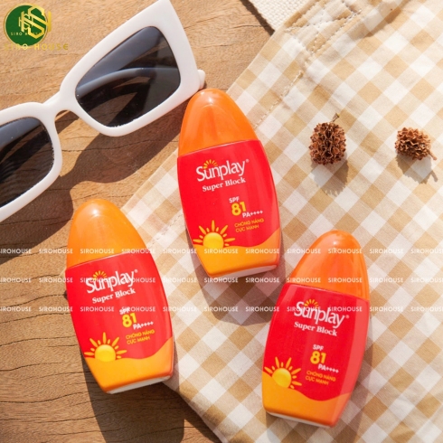 Kem chống nắng SUNPLAY Super Block SPF 81 PA+++ 30g 