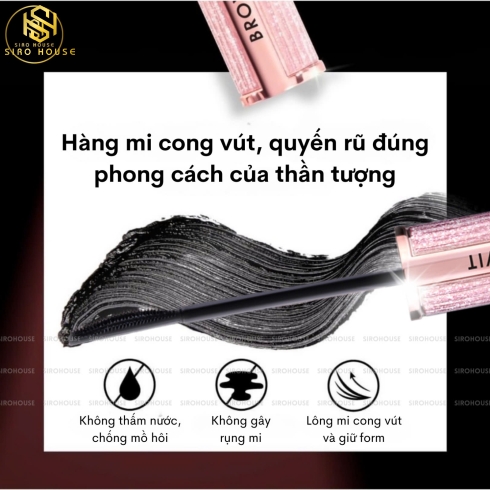  Mascara BROWIT BY NONGCHAT Eyedol Wing Mascara 8g