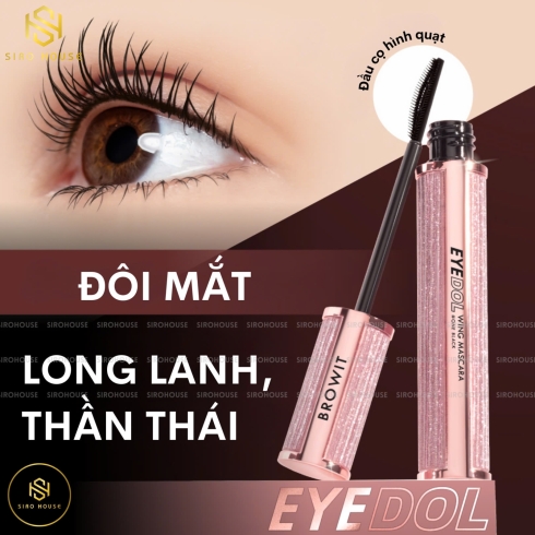  Mascara BROWIT BY NONGCHAT Eyedol Wing Mascara 8g