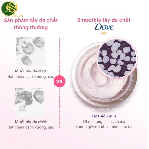 Tẩy tế bào chết toàn thân DOVE Body Scrub Sakura Fragrance 298g
