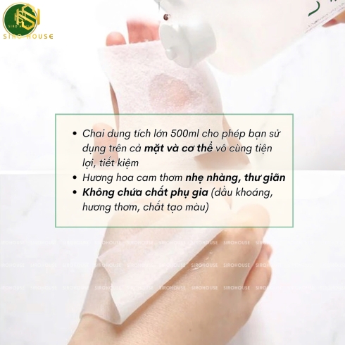 Nước dưỡng da ngải cứu CHINOSHIO Mugwort Natural Lotion 500mL