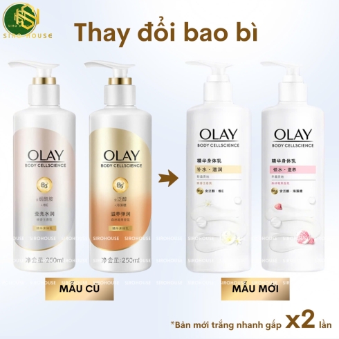 Dưỡng Thể Olay Body Cellscience B5+ Moisturizing Body Lotion 260g
