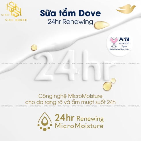  Sữa tắm dưỡng thể DOVE 591ml