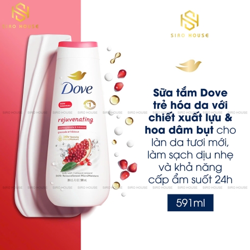  Sữa tắm dưỡng thể DOVE 591ml