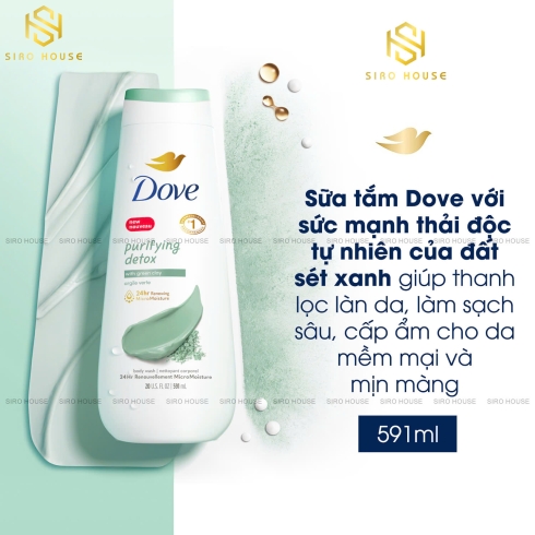  Sữa tắm dưỡng thể DOVE 591ml