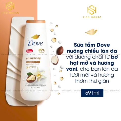  Sữa tắm dưỡng thể DOVE 591ml