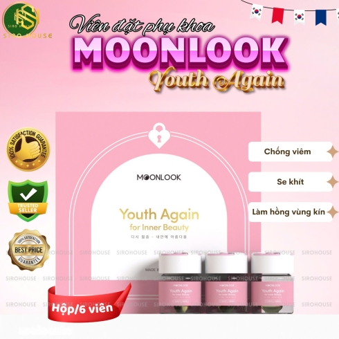 Viên đặt phụ khoa MOONLOOK Ngọc tình yêu