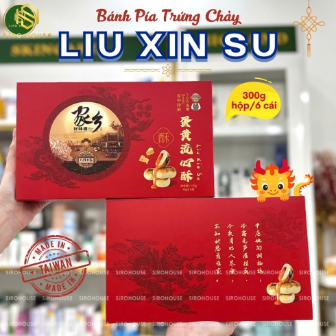 Bánh trứng muối chảy LIU XIN SU 270g